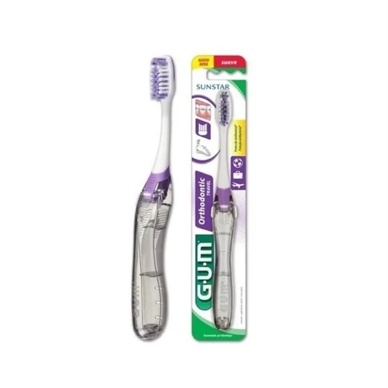 070942501255.jpg Gum Brosse à dent Ortho De Voyage 125Pq – Image 1