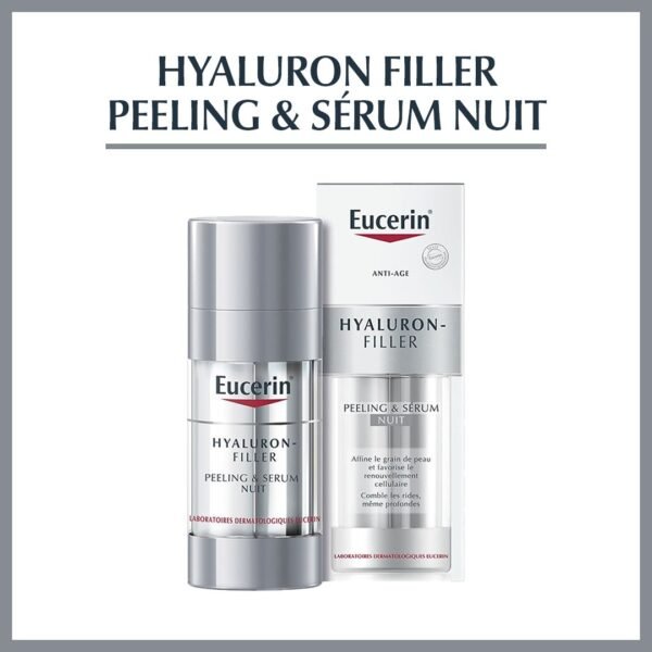 Eucerin - Hyaluron-Filler Peeling & Sérum Nuit - 30 ml