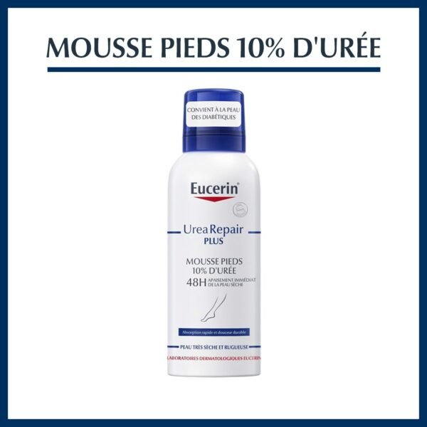 EUCERIN UreaRepair PLUS Mousse Pieds 10% d'Urée 150ml