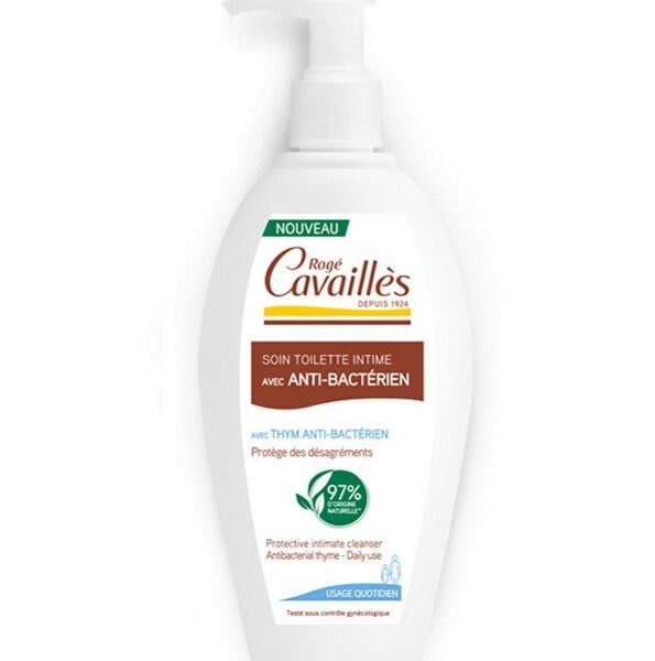 ROGE CAVAILLES SOIN NATUREL TOILETTE INTIME ANTI BACTÉRIEN 250ML