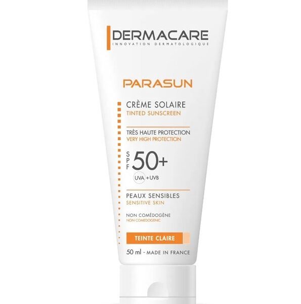 Dermacare - Parasun Crème solaire Teinte Claire Très haute protection SPF50+ - 50 ml