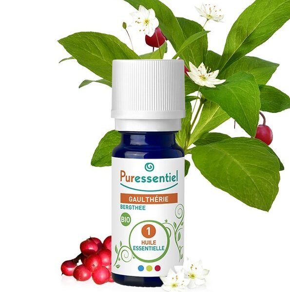 PURESSENTIEL Huile Essentielle Gaulthérie BIO 10ML