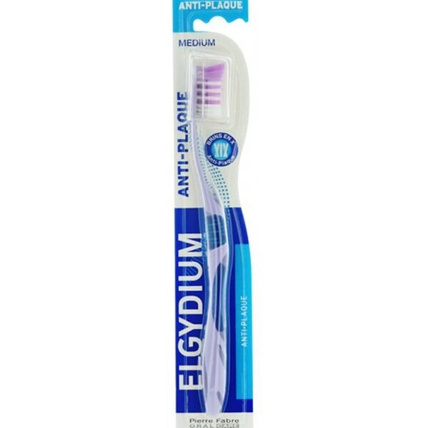 Elgydium - Brosse à dents Anti-Plaque Medium