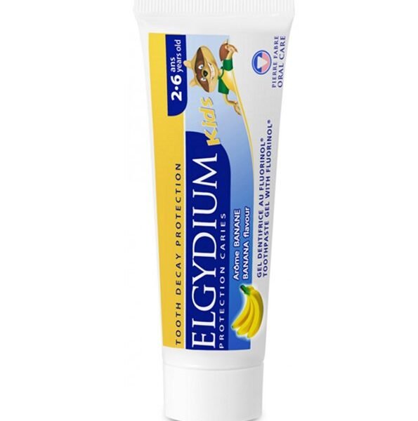 Elgydium Kids - Dentifrice Banane 2-6 Ans - 50 ml