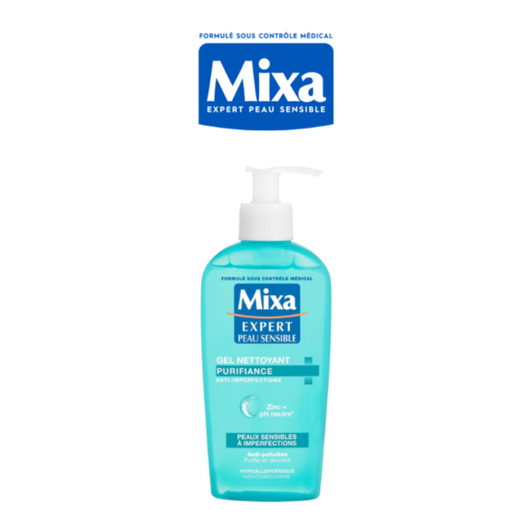 MIXA Gel Nettoyant Purifiance Anti-Imperfections 200ml