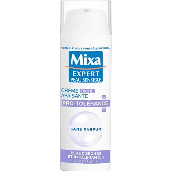 Mixa Expert Peau Sensible - Pro-Tolérance Crème Apaisante Riche - 50ml
