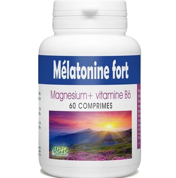 Gph Diffusion Mélatonine Fort - 60 Comprimés