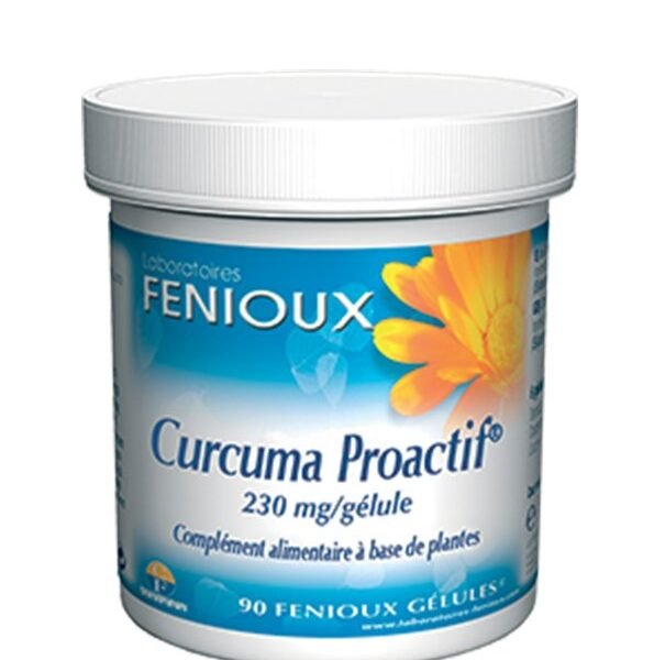 Fenioux Curcuma Proactif - 90 Gélules - 230 mg