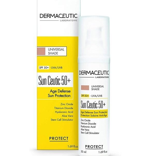 Dermaceutic - Sun Ceutic 50+ Très haute Protection Solaire Anti-âge - 50 ml