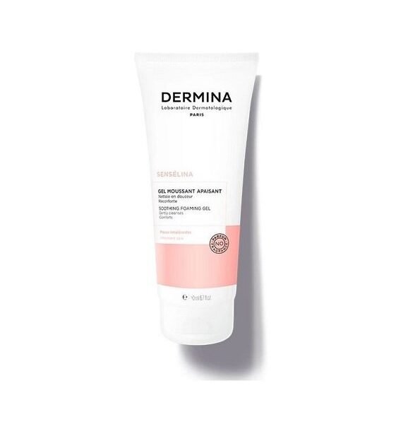 Dermina Sensélina Gel Moussant Apaisant 100ml