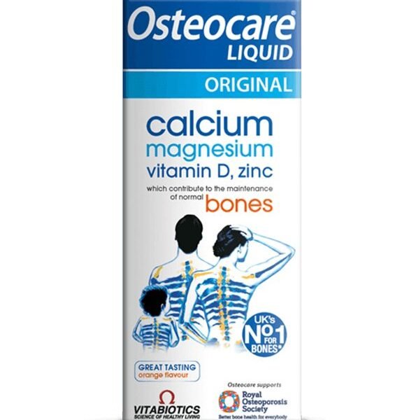 Vitabiotics - Osteocare Calcium Magnésium Zinc Vitamine D3 Liquide - 200ml