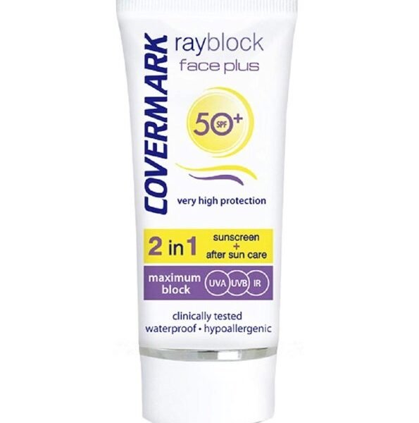 Covermark - Rayblock Face Plus teintée beige SPF50+ - 50 ml