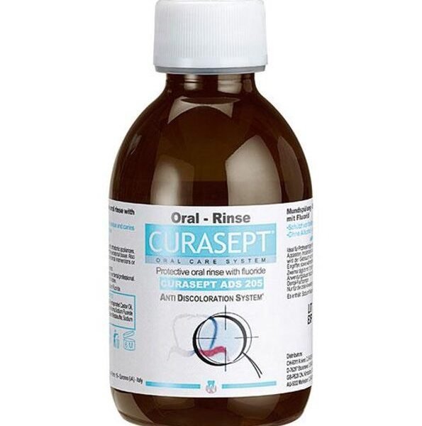 Curaprox - Curasept ADS 205 - Bain de bouche 0,05% CHX + 0,05% F - 200 ml
