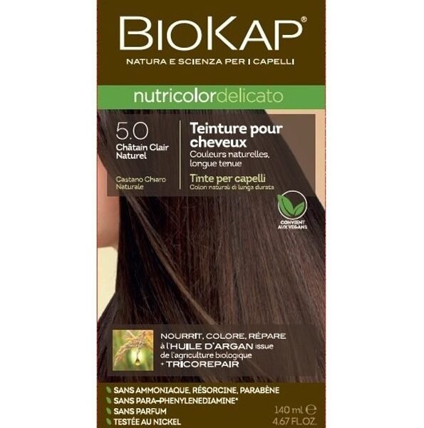 Biokap - Nutricolor Delicato 5.0 Châtain clair naturel
