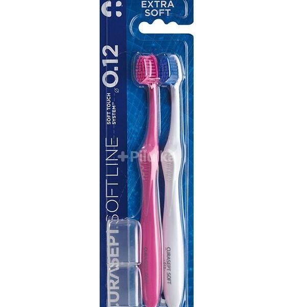 CURASEPT BROSSE À DENTS EXTRA SOFT 012 PACK