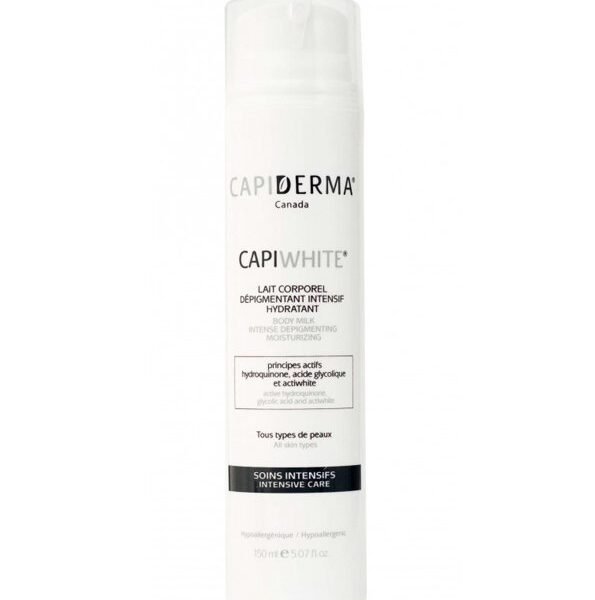 Capiderma - Lait corporel dépigmentant intensif hydratant - 150 ml