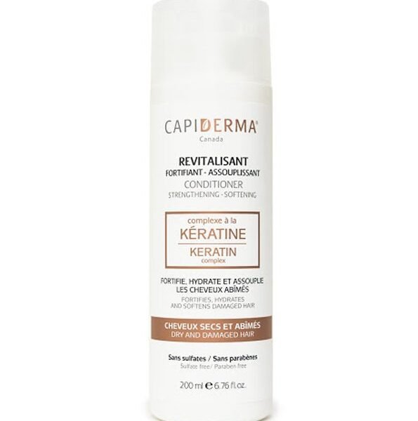Capiderma - Revitalisant après shampoing à la Kératine - 200 ml