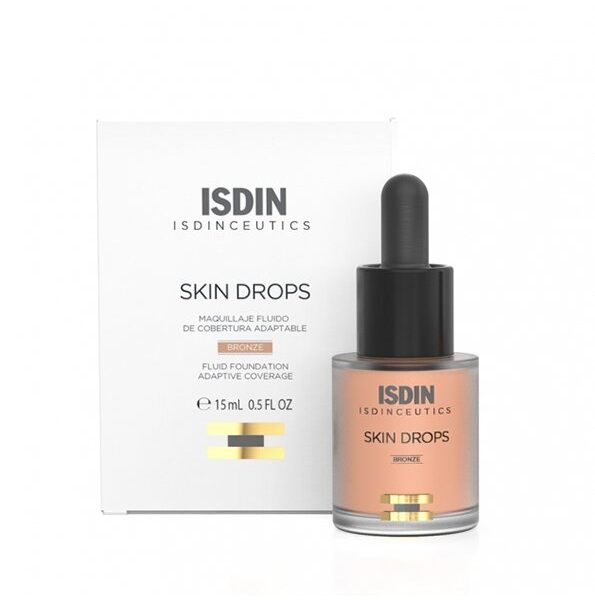 Isdin Skin drops fond de teint fluide Bronze 15ml