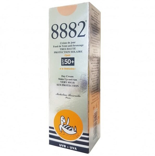 8882 Crème Fond de Teint Anti-bronzage opale SPF 50+40ml