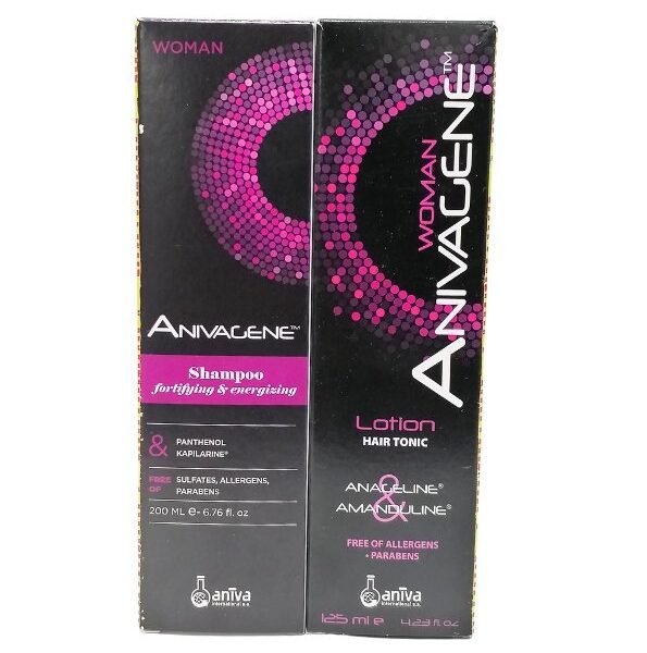 Anivagene Shampoing Fortifiant 200ml + Lotion Tonic 125ml PACK FEMME