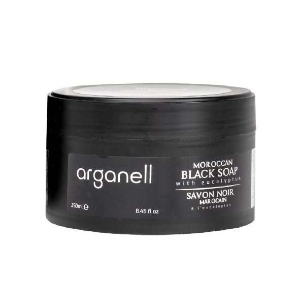 Arganell Savon Noir Eucalyptus Moroccan 250ml
