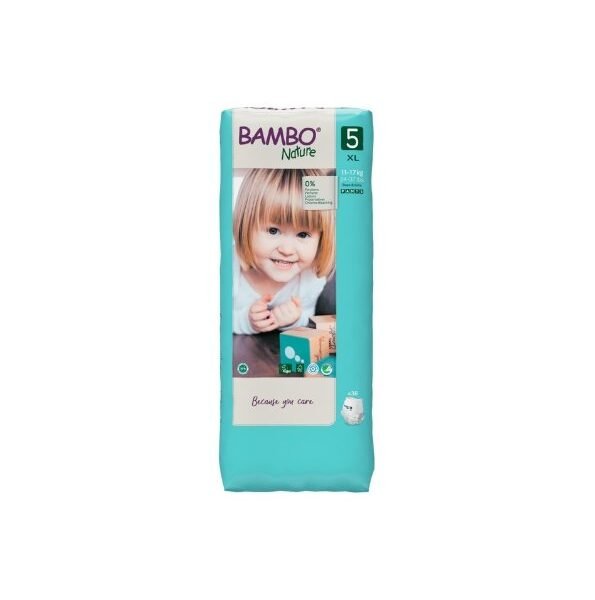 Bambo Nature Culotte d'apprentissage T5 XL 11-17Kg/38 Unités