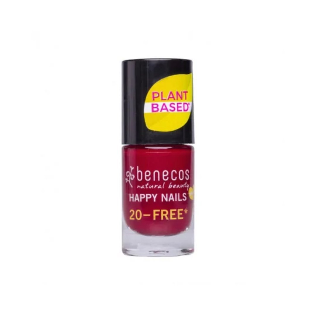 Benecos-nail-polish-cherry-red-5ml-1.jpg Benecos Nail Polish Cherry Red 5ml – Image 1