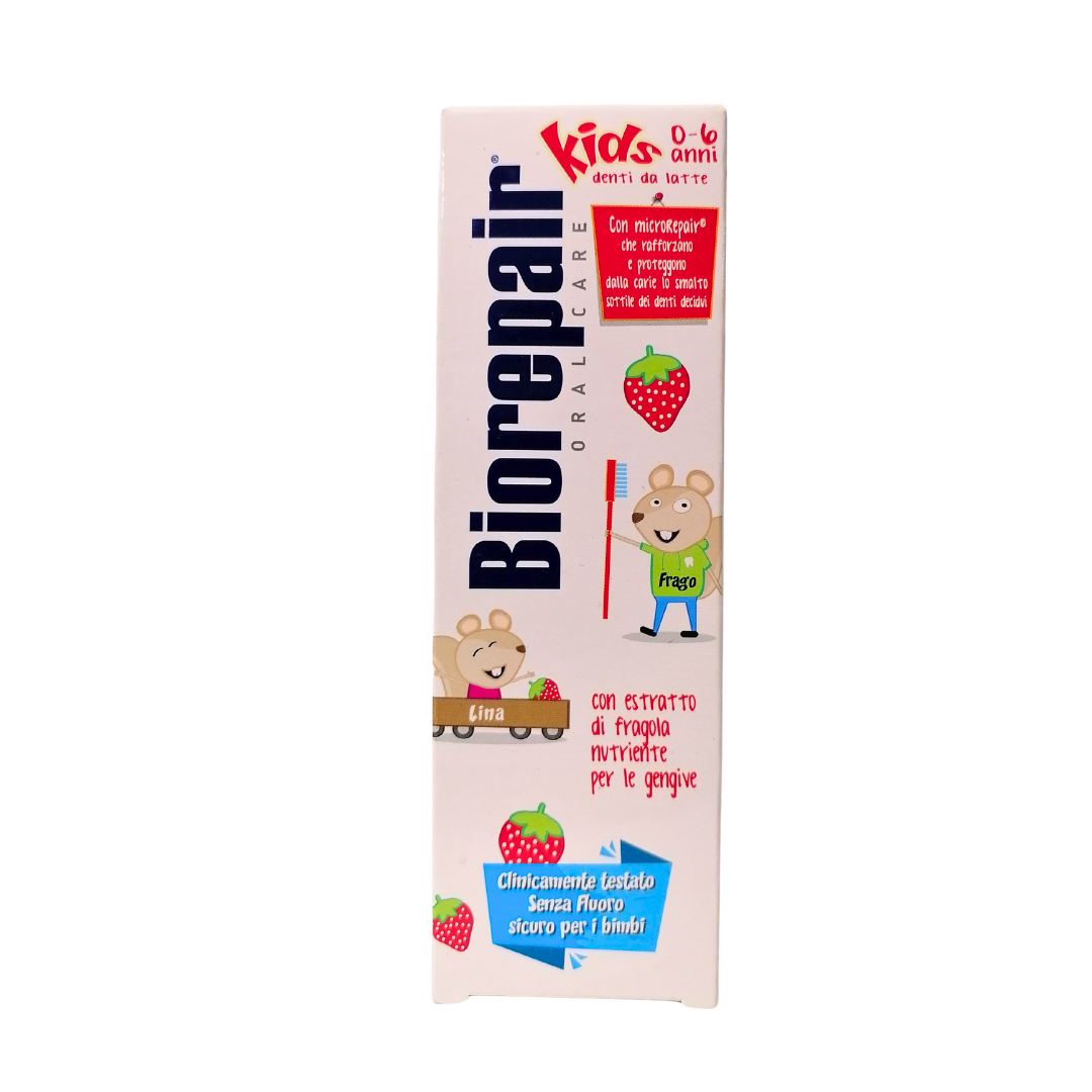 Biorepair-dent-Kids-Gout-frais-50ml-1.png Biorepair Dentifrice Kids Gout Frais 50ml – Image 1