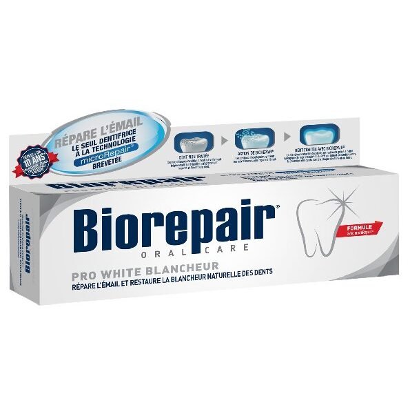 Biorepair Dentifrice Pro White 75ml