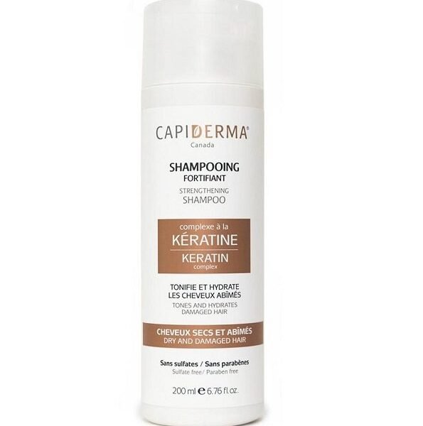 Capiderma - Shampoing Fortifiant à la Kératine - 200 ml