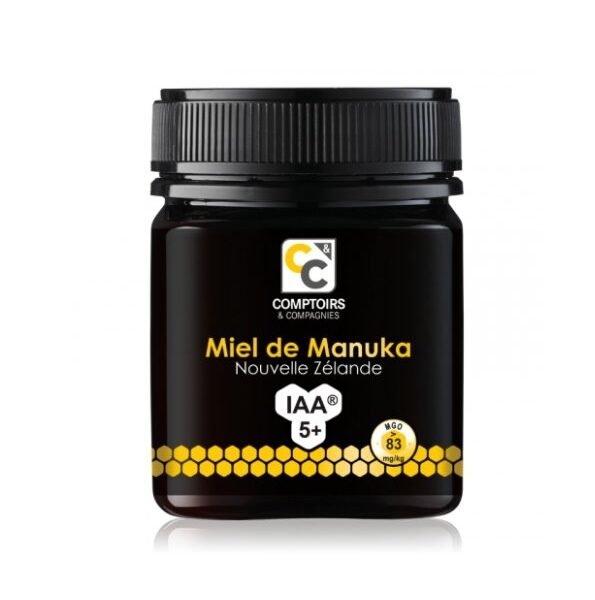 COMPTOIRS ET COMPAGNIES MIEL DE MANUKA IAA5+ MGO 83 250G