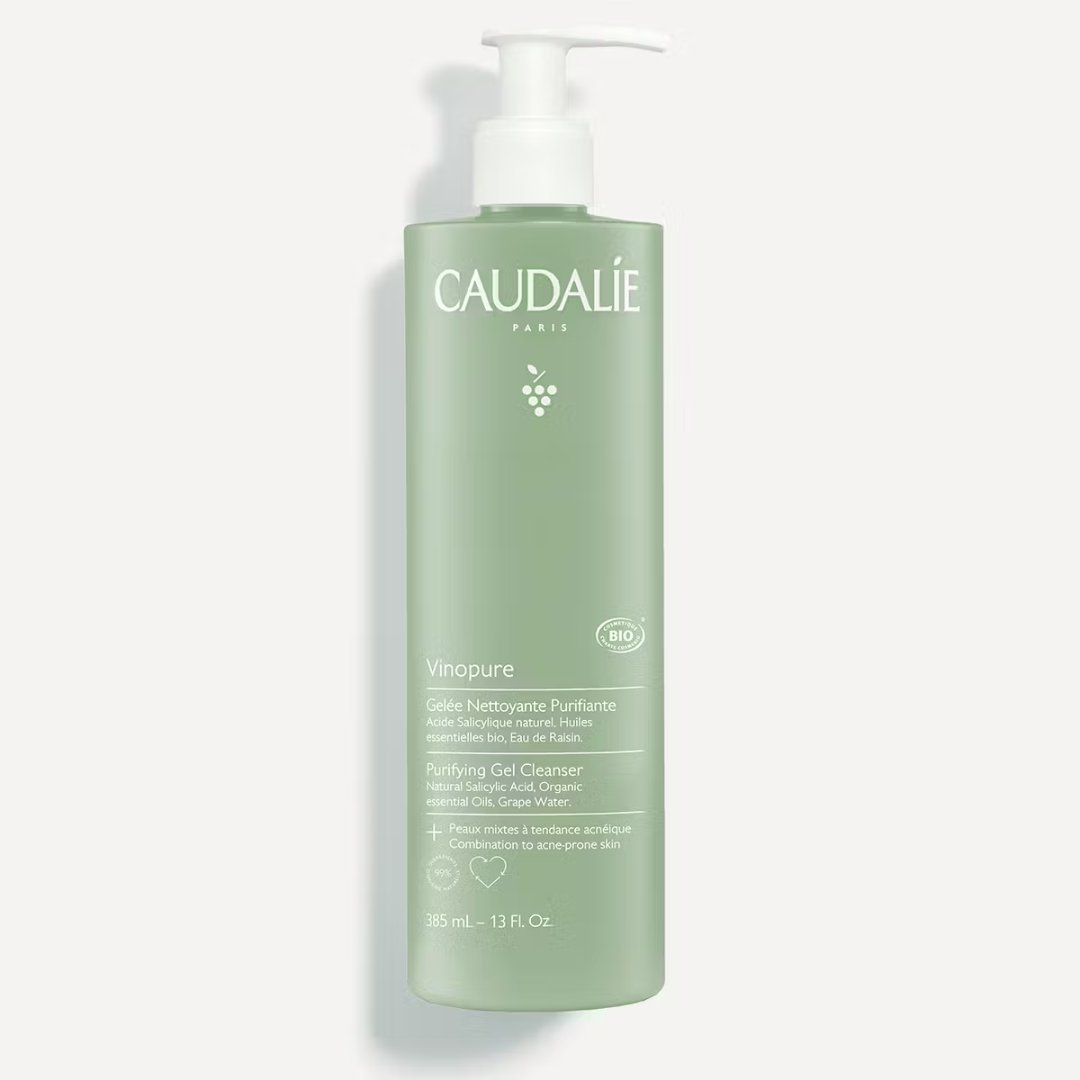 Caudalie-vinopure-gelee-nettoyante-385ml.jpg Caudalie Vinopure Gelee Nettoyante 385ml – Image 1
