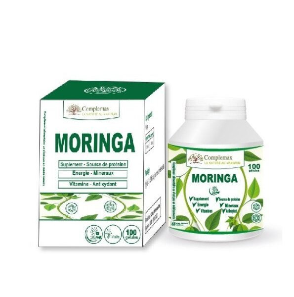 Complemax Moringa 400mg 100 gelules