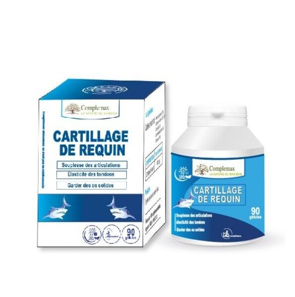 Complemax Cartillage De Requin 400mg 90 Gelules