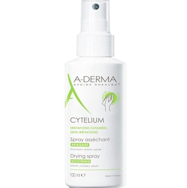 A-DERMA — CYTELIUM SPRAY ASSÉCHANT APAISANT — Spray asséchant — CYTELIUM 100 ml