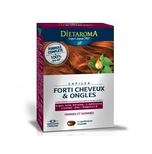 Dietaroma Forti cheveux & ongles 60capsules