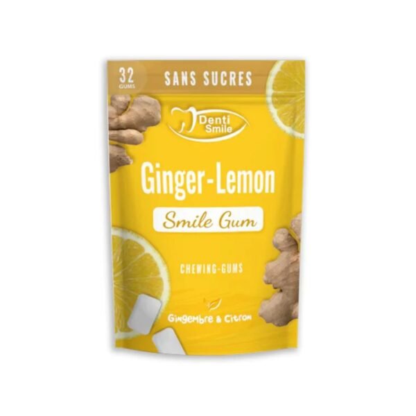 Denti-Smile Chewing Gums gingembre-citron 32 Gums