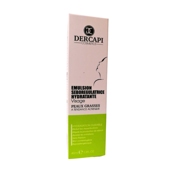 Dercapi Emulsion Seboregulatrice Peaux Grasses 40ml