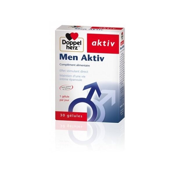 Doppel herz Men Aktiv 30cap
