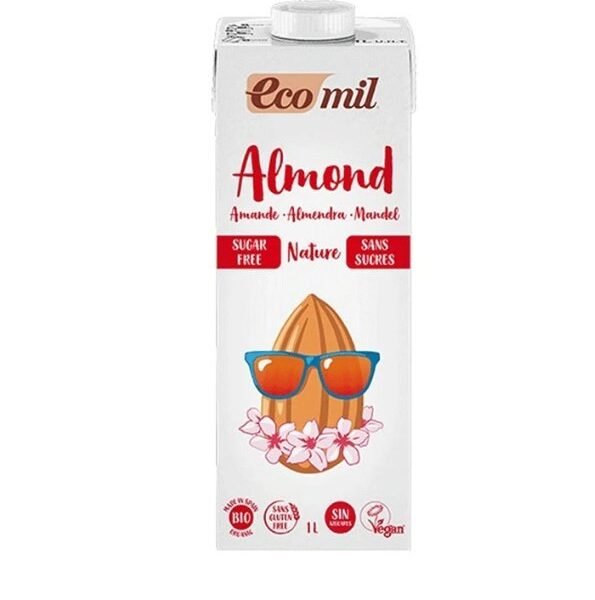 ECOMIL BOISSON AMANDE NATURE 1L