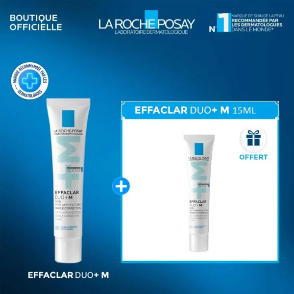 La Roche-Posay Effaclar Duo+ M 40ml = Effaclar duo+ M en miniature Offert