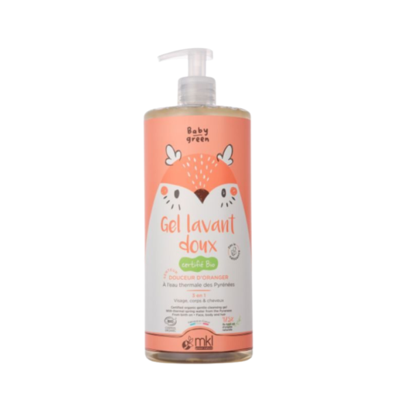 MKL Baby Green Gel Lavant Doux Bio 1L