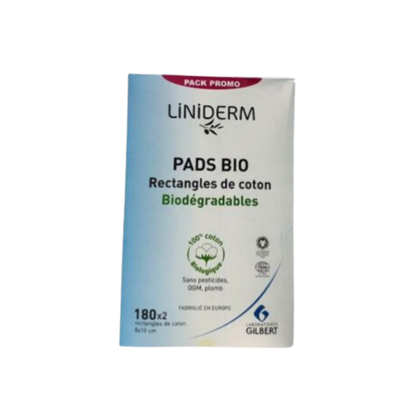 Gilbert liniderm pads bio 180*2 rectangles pack