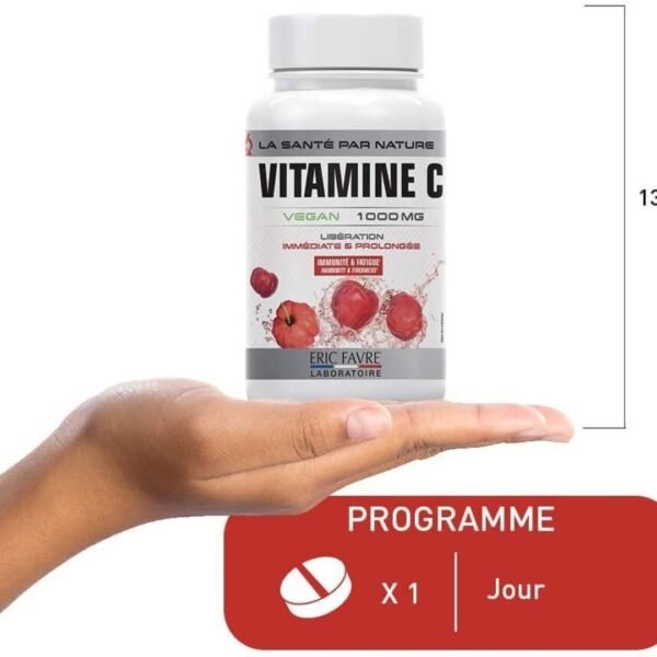 Eric Favre Vitamine C Vegan 1000mg 100 Comprimes
