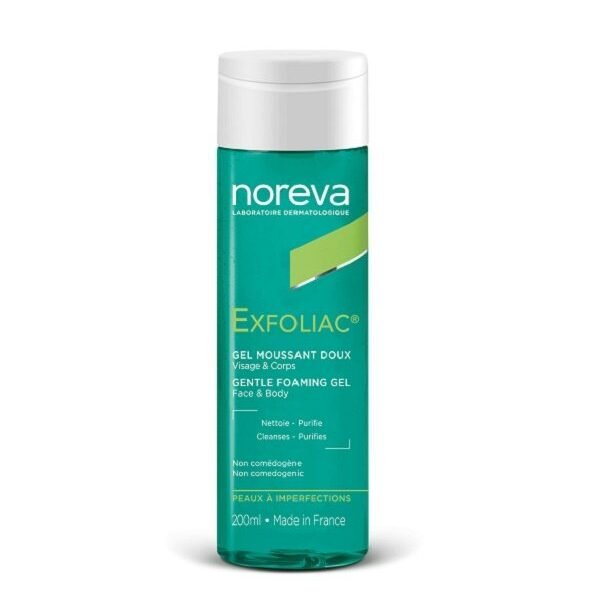 NOREVA EXFOLIAC GEL MOUSSANT DOUX 200ml