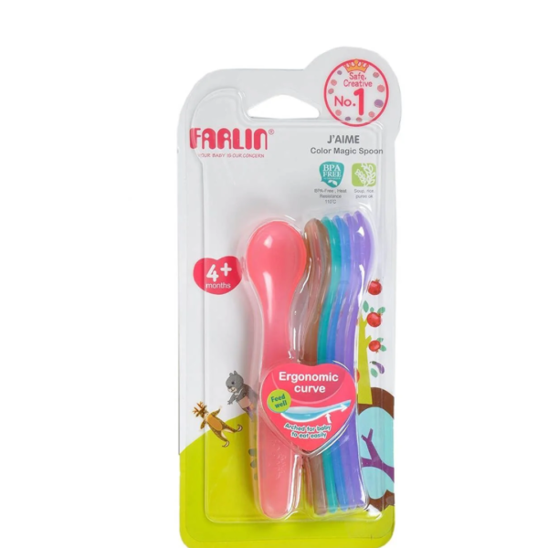 Farlin Cuillere Couleur 7 Pieces +12m BF-237A