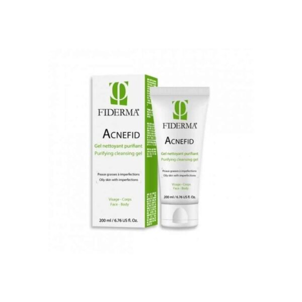Fiderma Acnefid Gel Nettoyant scrub purifiant 150ml