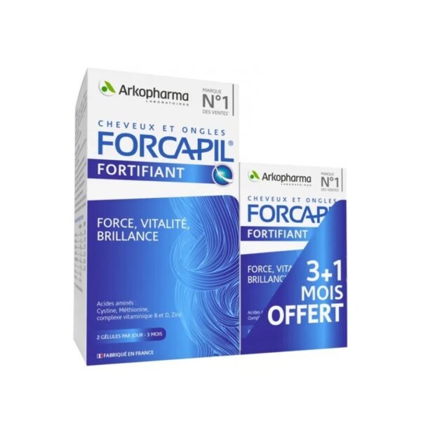 Forcapil Duo pack 180 gelules+60 gelules