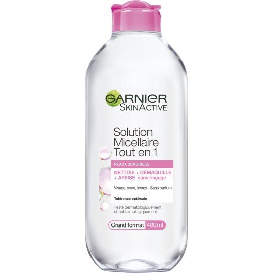 GARNIER-SKIN-ACTIVE-SOLUTION-MICELLAIRE-TOUT-EN-1-PEAUX-SENSIBLES-400ML.jpg Garnier SkinActive – Eau micellaire peaux sensibles – 400ml – Image 1