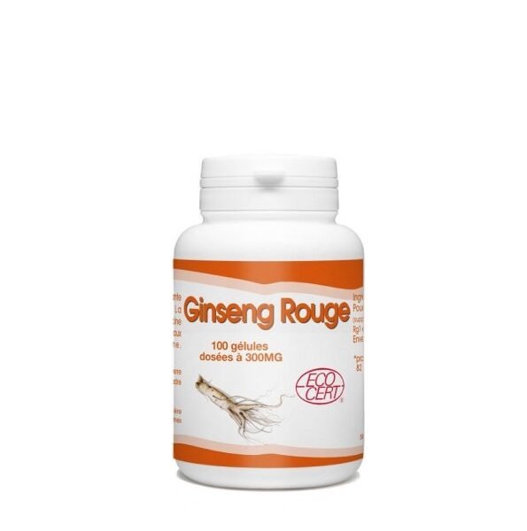 GPH Ginseng Rouge 100gelules dosees a 300mg